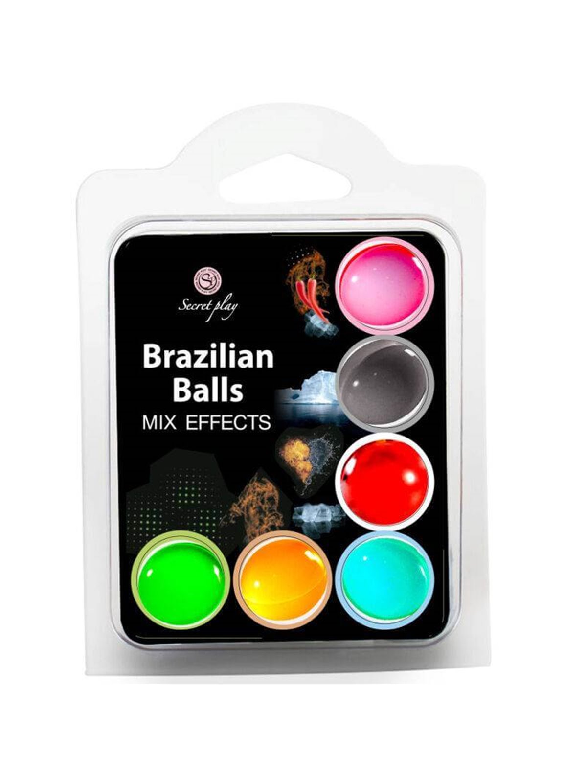 Secret Play Set 6 Brazilian Balls Mix Effect