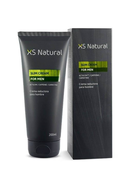 500 Cosmetics - XS Natural Cream for Men. Slimming Cream and Fat Burner To Reduce Abdomen Fat