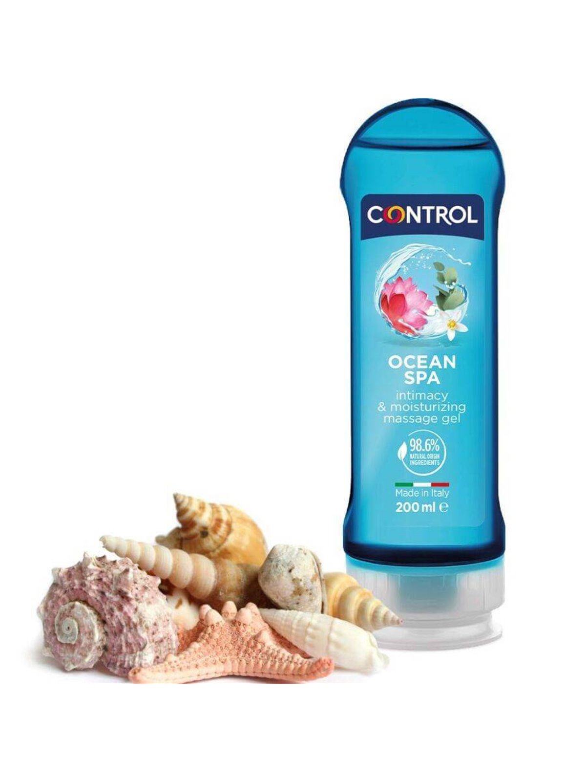 Control Ocean SPA - Gel da Massaggio Stimolante e Sensuale - 200 ML