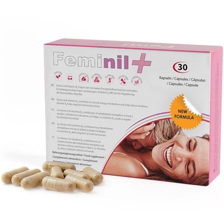 500 Cosmetics Feminil+ Intensificatore della Libido Sessuale Femminile 30 Capsule