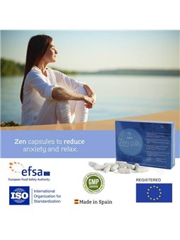 500 Cosmetics Zen Pills - Capsule per Ridurre l'Ansia