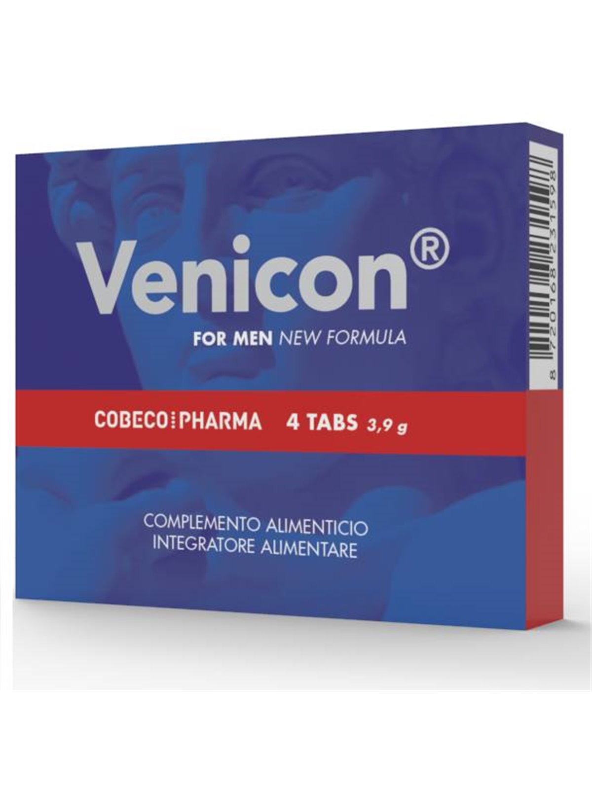 Cobeco Venicon for Men - Intensificatore della Libido e dell'Erezione 4 CP