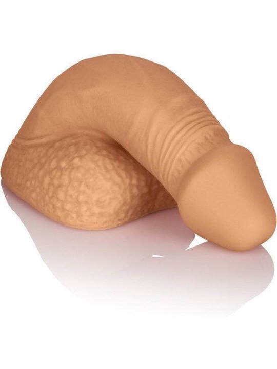 CalExotics Packer Gear 5 - Dildo Realistico Strap-On in Silicone 12,75 CM Beige