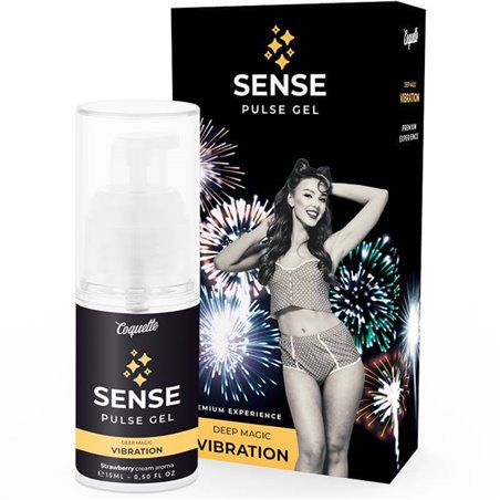 Coquette Chic Desire - Pulse Strawberry Vibration Gel Premium Liquid 15ML