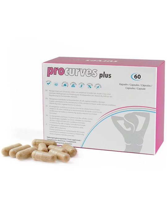 500 Cosmetics - Procurves Plus Natural Breast Enhancement Capsules