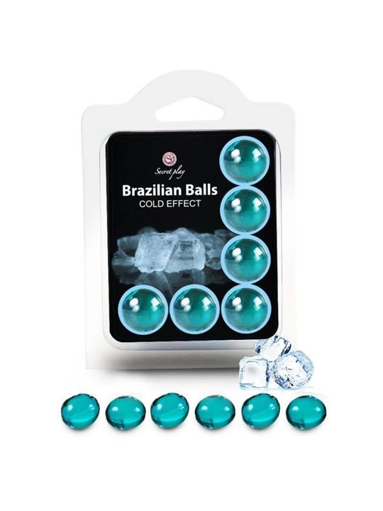 Secretplay - Set 6 Brazilian Balls Cold Effect