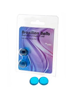 Taloka - 2 Brazilian Balls Cold Effect Exciting Gel