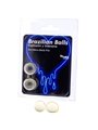 Taloka - 2 Brazilian Balls Cold & Vibration Effect Exciting Gel