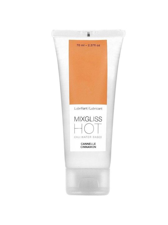 Mixgliss Hot - Lubrificante Effetto Calore Gusto Cannella 70 ML