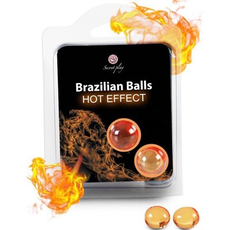 Secretplay - Palline Brasiliane  Effetto Calore 2 Unità