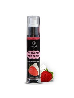 Secretplay - Lubricant 2-1 Heat Effect Strawberry & Cream 50 ML