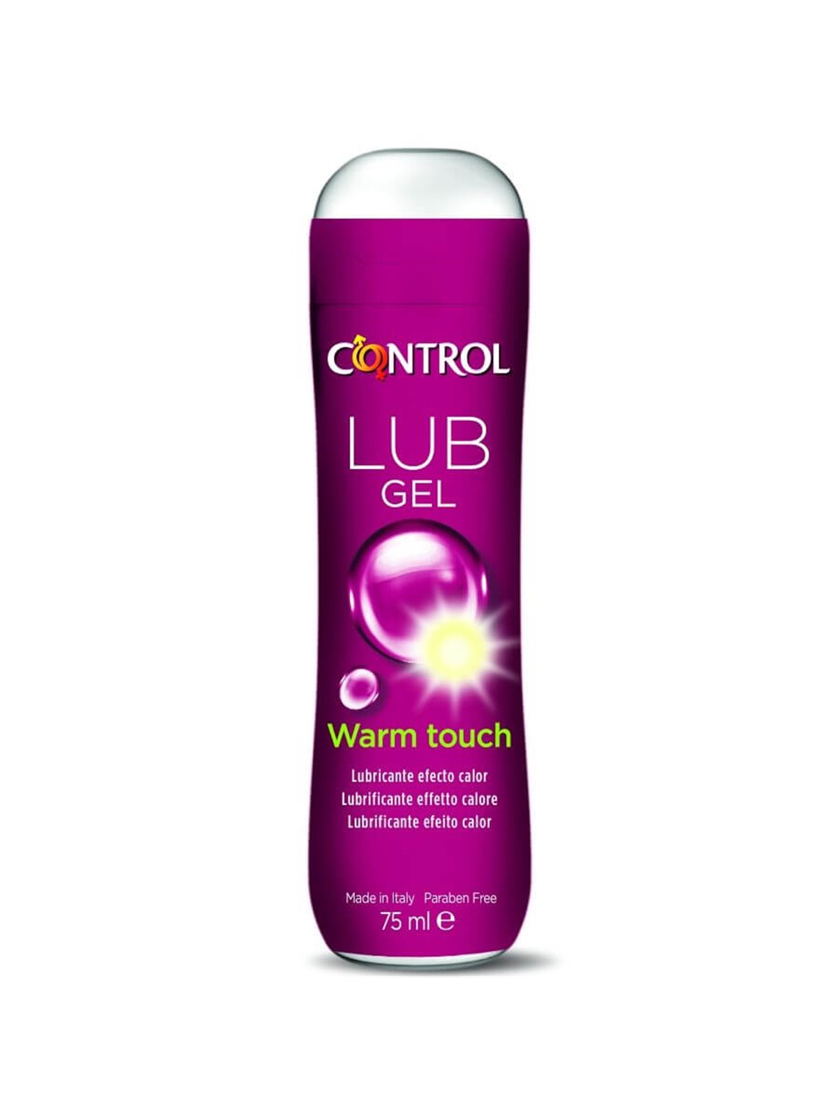 Control - Lub Heat Effect Lubricant Gel 75 ML