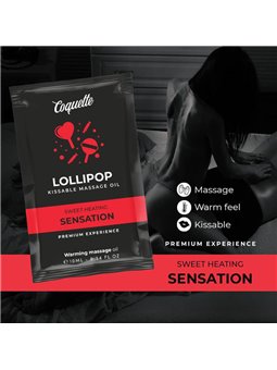 Coquette Lollipop Massage Oil - Olio da Massaggio con Effetto Calore 10 ML