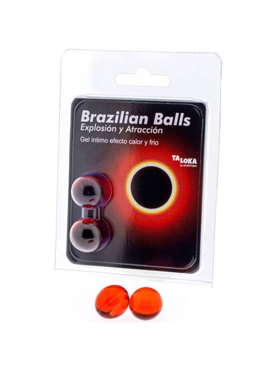 Taloka - 2 Brazilian Balls Hot & Cold Effect Exciting Gel