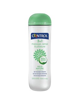 Control Wild Nature - Gel da Massaggio Idratante 3 in 1 - 200 ML