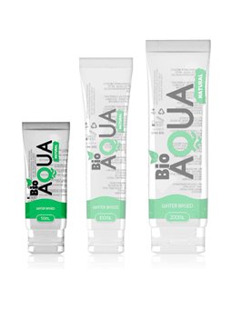 Bioaqua Natural - Lubrificante Intimo Naturale a Base Acqua 50 ML