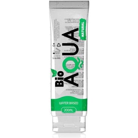 Bioaqua Natural - Lubrificante Intimo Naturale a Base Acqua 200 ML