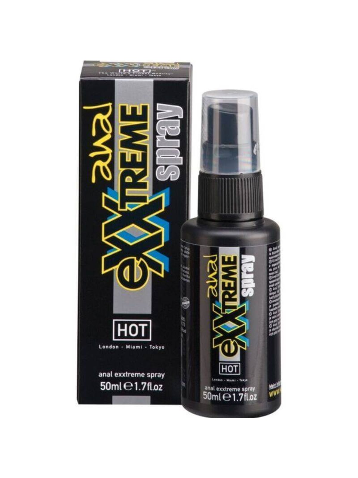 Hot Anal Exxtreme - Spray Anale Rilassante e Stimolante - 50 ML