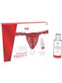 Intt Releases - Brazilian Red Panty With Pearls And Lubricating Gel 50 ML
