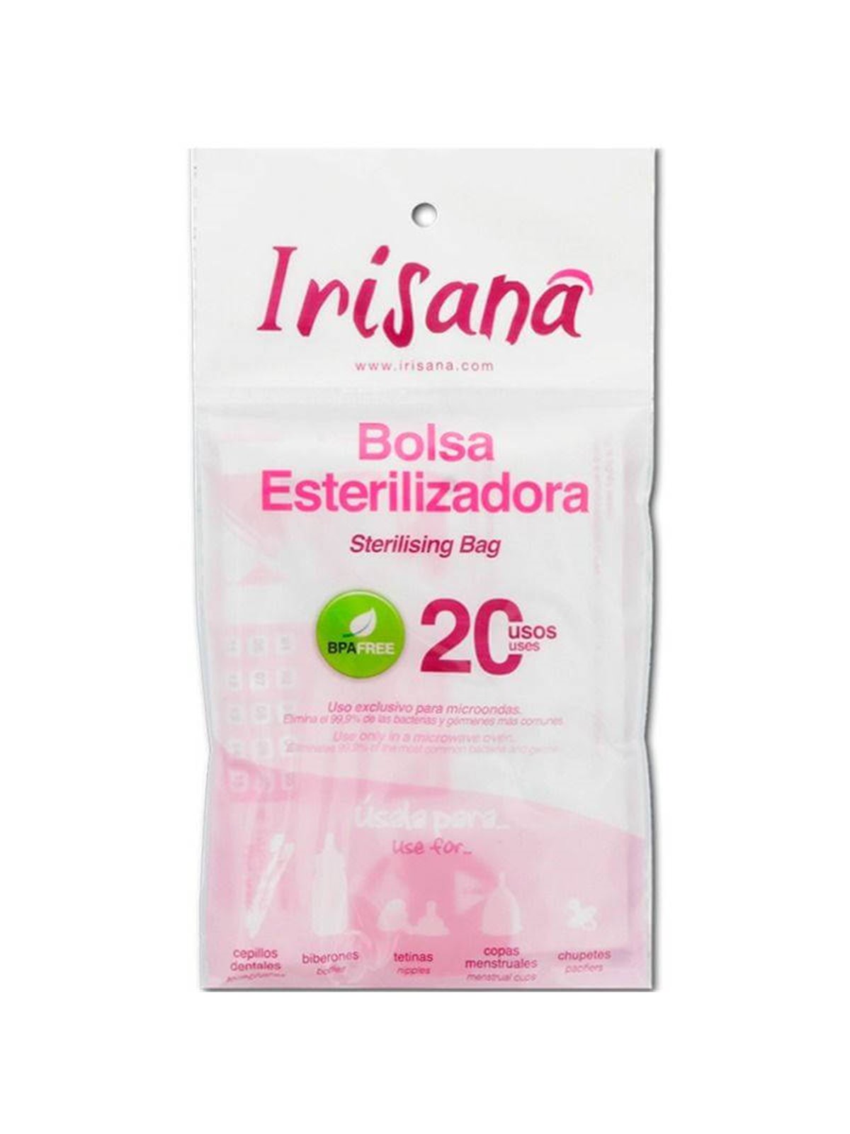 Irisana - Vaginal Cup Sterilizer Bag 1 Unit