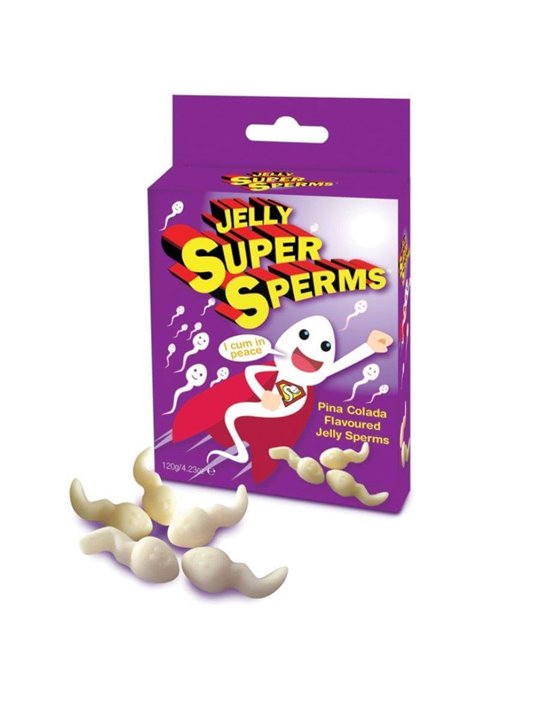 Spencer & Fleetwood - Jelly Super Sperm Gummies Form Sperm 120 GR