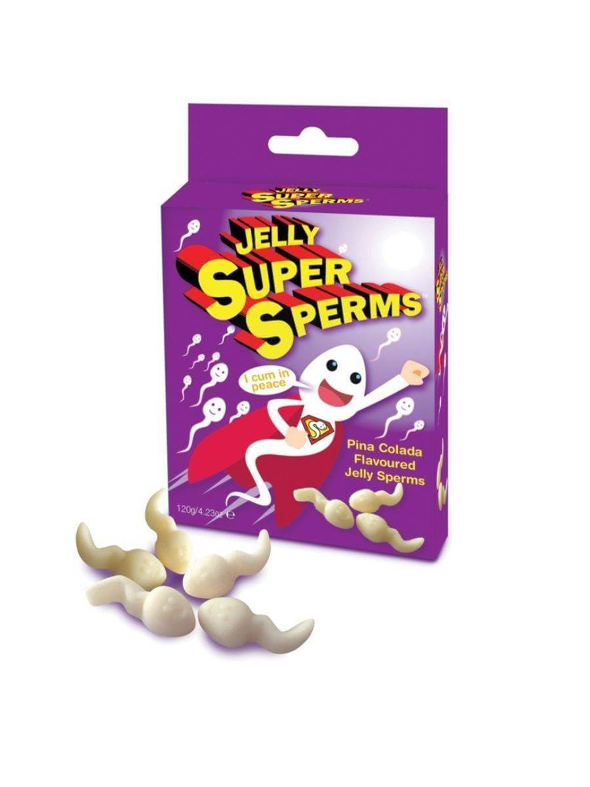 Spencer & Fleetwood - Jelly Super Sperm Gummies Form Sperm 120 GR