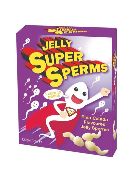 Spencer & Fleetwood - Jelly Super Sperm Gummies Form Sperm 120 GR