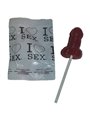 Diablo Picante - Strawberry & Cherry Candy Penis Lollipop