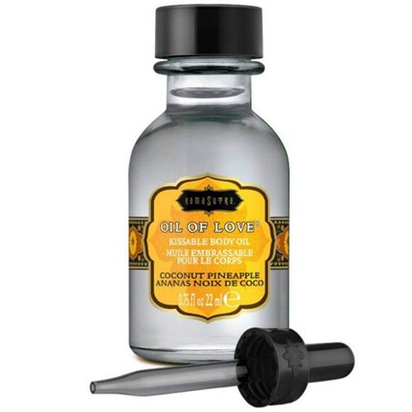 Kamasutra Kissable Oil Of Love Foreplays Coconut And Pineapple 22 ML