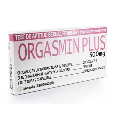 Diablo Picante Orgasmin Plus - Scatola di Caramelle alla Frutta - Rosa