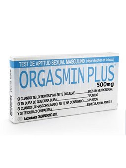 Diablo Picante Orgasmin Plus - Scatola di Caramelle alla Frutta - Blu