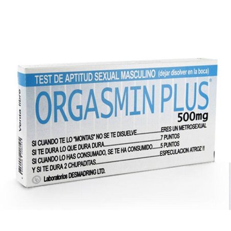 Diablo Picante Orgasmin Plus - Box of Fruit Sweets - Blue