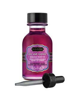 Kamasutra Kissable Oil Of Love Foreplays Raspberry 22 ML