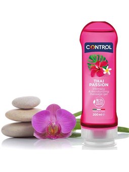 Control Thai Passion - Gel da Massaggio Stimolante e Sensuale - 200 ML
