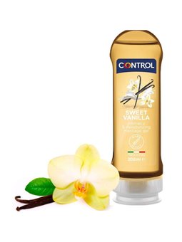 Control Sweet Vanilla - Gel da Massaggio Stimolante e Sensuale - 200 ML