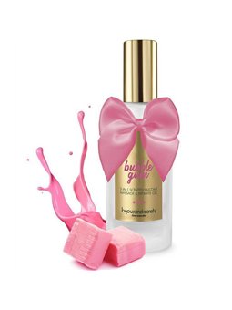 Bijoux Indiscrets Bubble Gum - Gel Intimo per Massaggi Aroma Fragola 100 ML