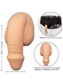 CalExotics Packer Gear 5 - Dildo Realistico Strap-On in Silicone 12,75 CM - Avorio