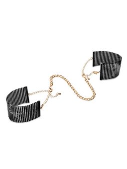 Bijoux - Désir Métallique Manette in Rete di Metallo Nero