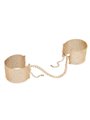 Bijoux - Désir Métallique Golden Metal Mesh Handcuffs