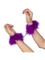 Secretplay - Purple Marabou Handcuffs