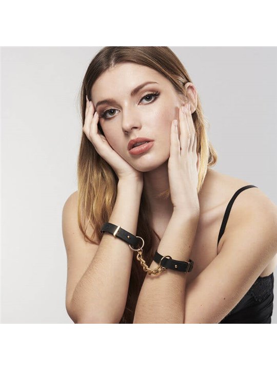 Bijoux - Indiscrets Maze Handcuffs Black Bracelets