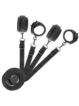 Fetish Submissive - Set Of Handcuffs and Ties with Noprene Lining