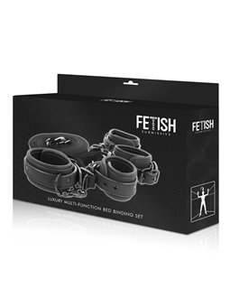 Fetish Submissive - Set Of Handcuffs and Ties with Noprene Lining