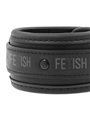 Fetish Submissive - Open Legs Position with Noprene Lining Handcuffs