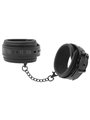 Fetish Submissive - Vegan Leather Ankle Cuffs With Noprene Lining