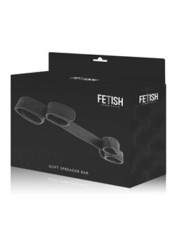 Fetish Submissive - Bondage Spreader Bar with Noprene Lining