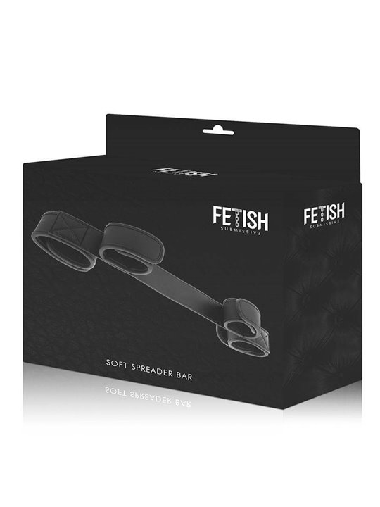 Fetish Submissive - Bondage Spreader Bar with Noprene Lining