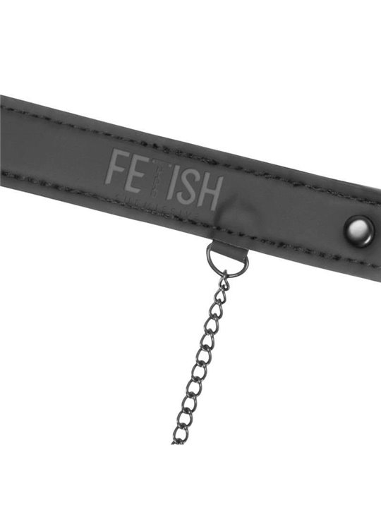 Fetish Submissive - Gag Ring with Nipple Clamps