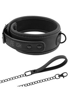 Fetish Submissive - Noprene Lining Chain Necklace