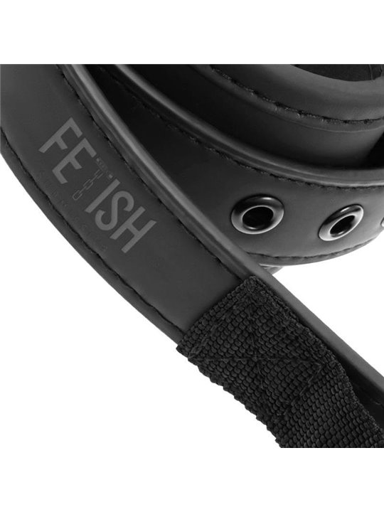 Fetish Submissive - Noprene Lining Handcuffs with Handle